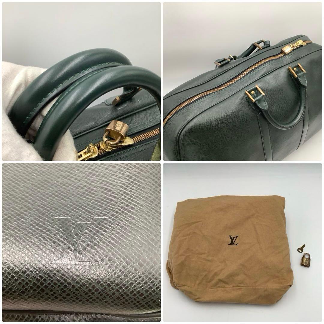 ルイヴィトン タイガ ケンダルGM ボストンバッグ 旅行 ネームタグ 南京錠