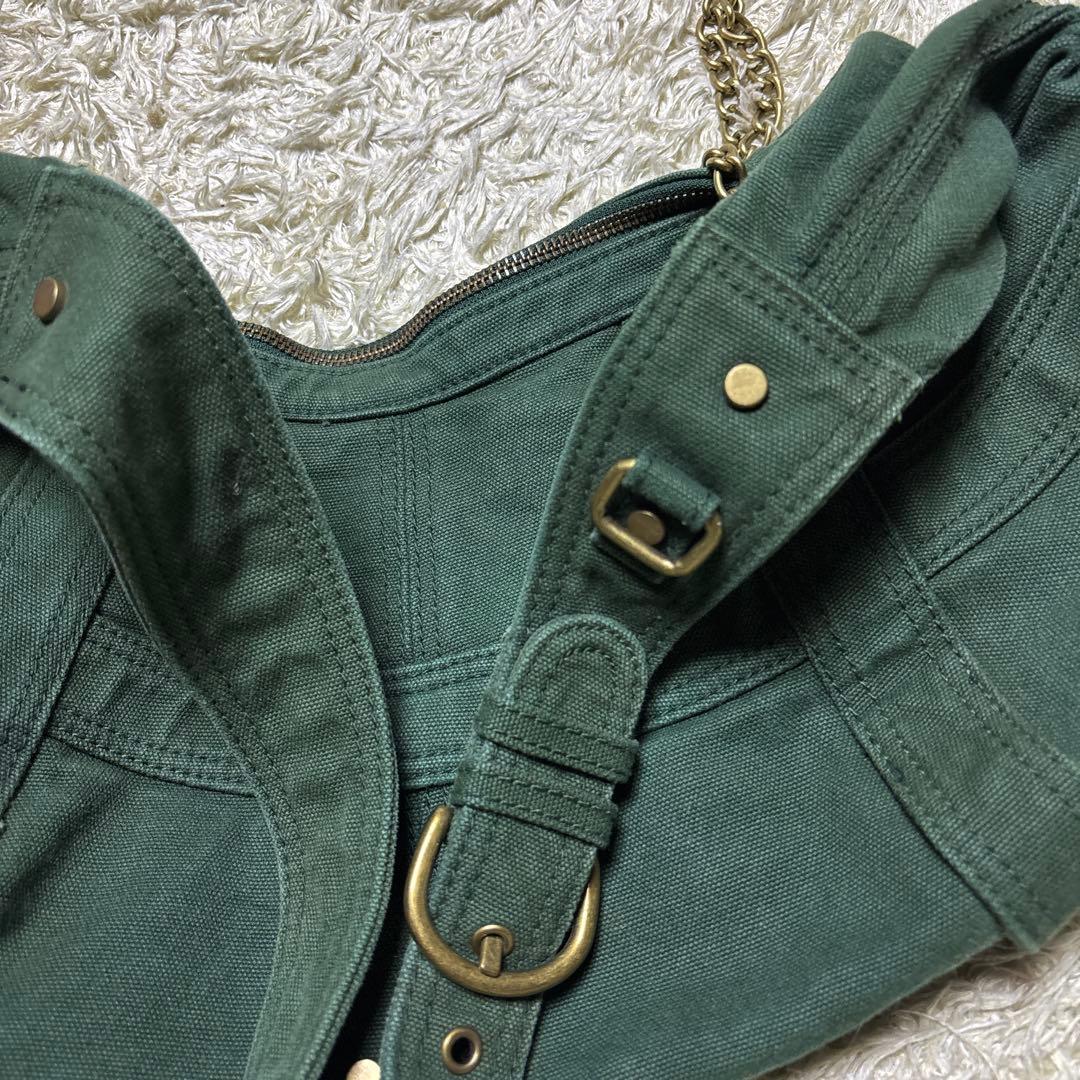 ディーゼル y2k 三日月 ワンショルダーバッグ ハーフムーン ロゴ金具 人気◎