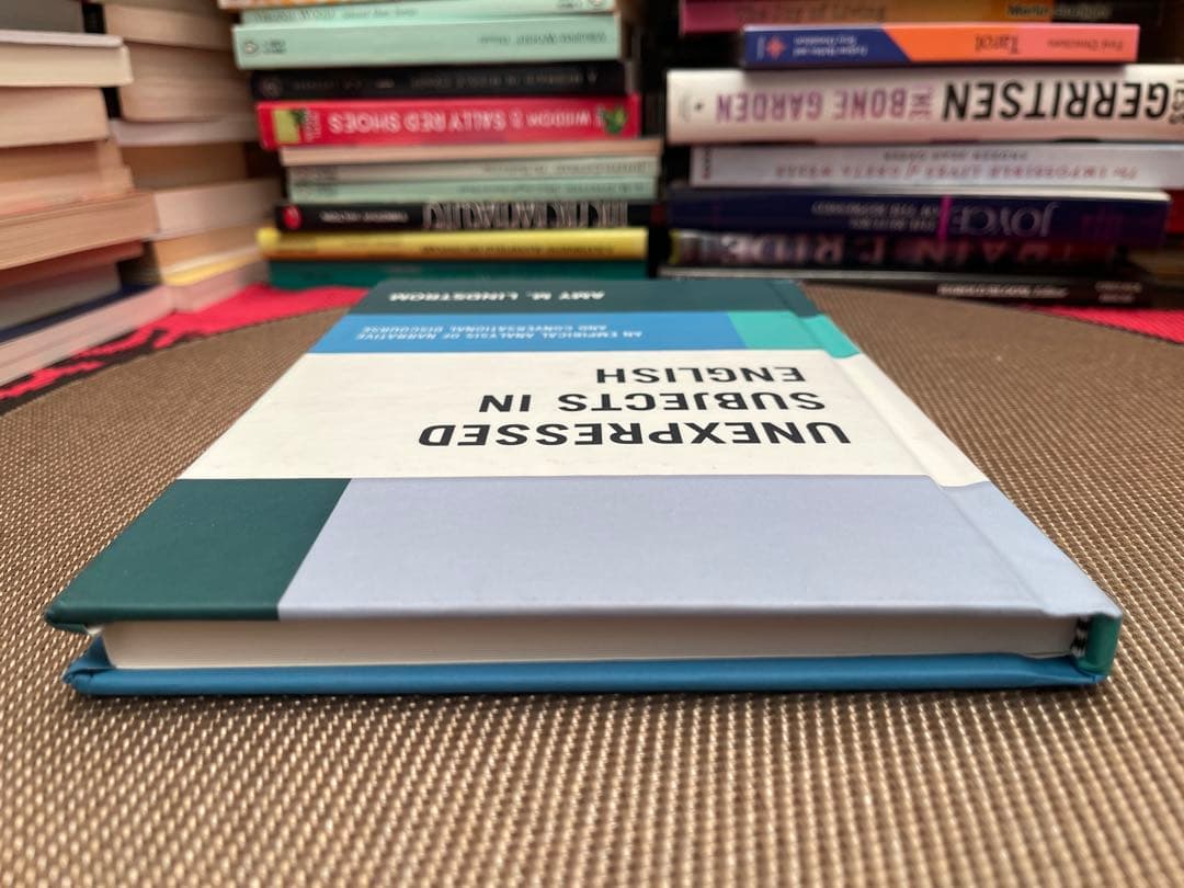 洋書 UNEXPRESSED SUBJECTS IN ENGLISH