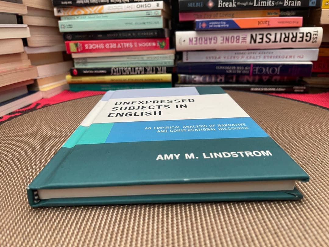 洋書 UNEXPRESSED SUBJECTS IN ENGLISH