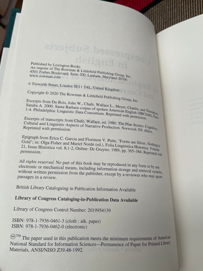 洋書 UNEXPRESSED SUBJECTS IN ENGLISH