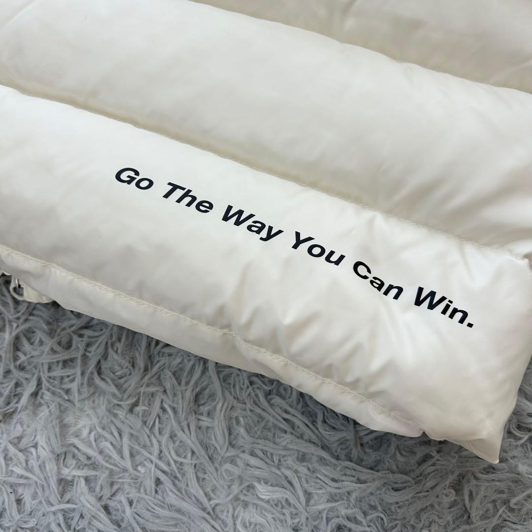 新品　CPG GOLF ダウンジャケット　ニット　ブルゾン　オフホワイト　2