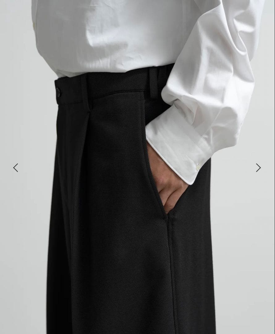 パンツ GraphpaperSIDOGRAS Melange Wide Slacks