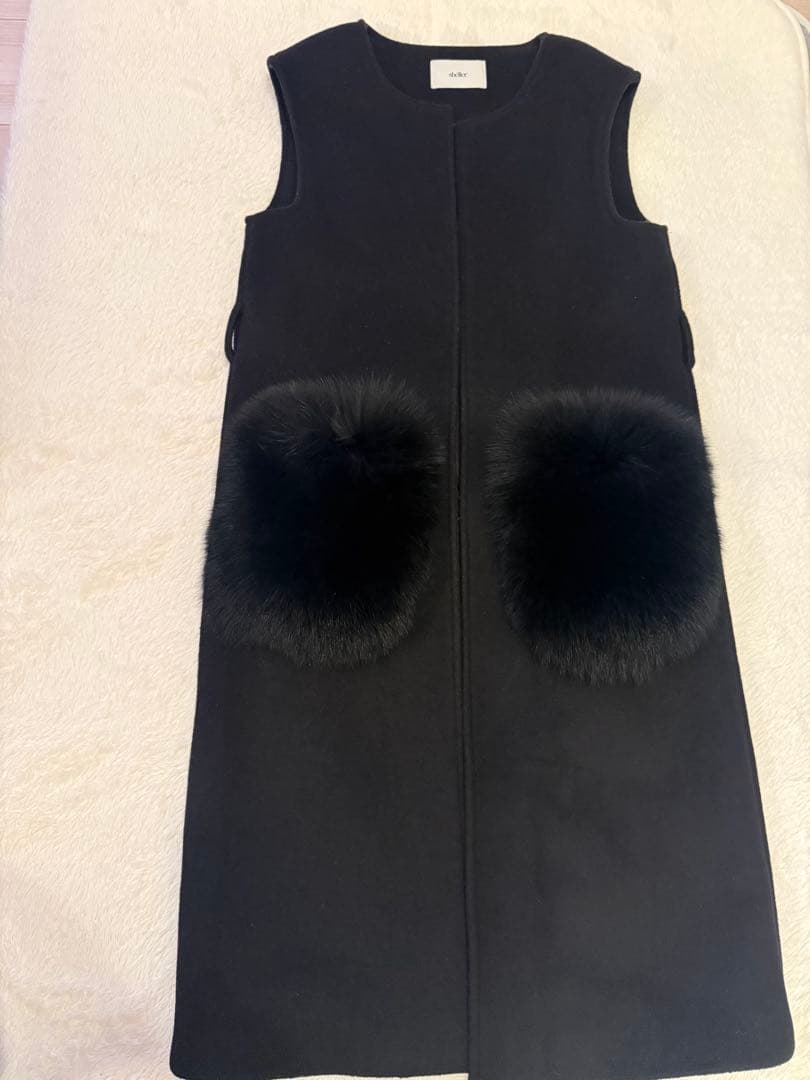 シェリエ　Sheller FOXファーコート８万位で購入