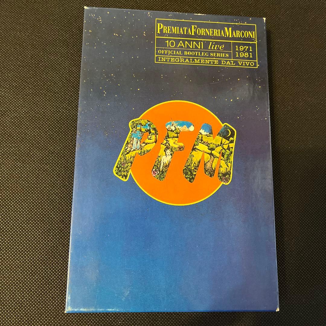 (希少)イタリアンプログレ！PFM 10 Anni Live 1971-1981