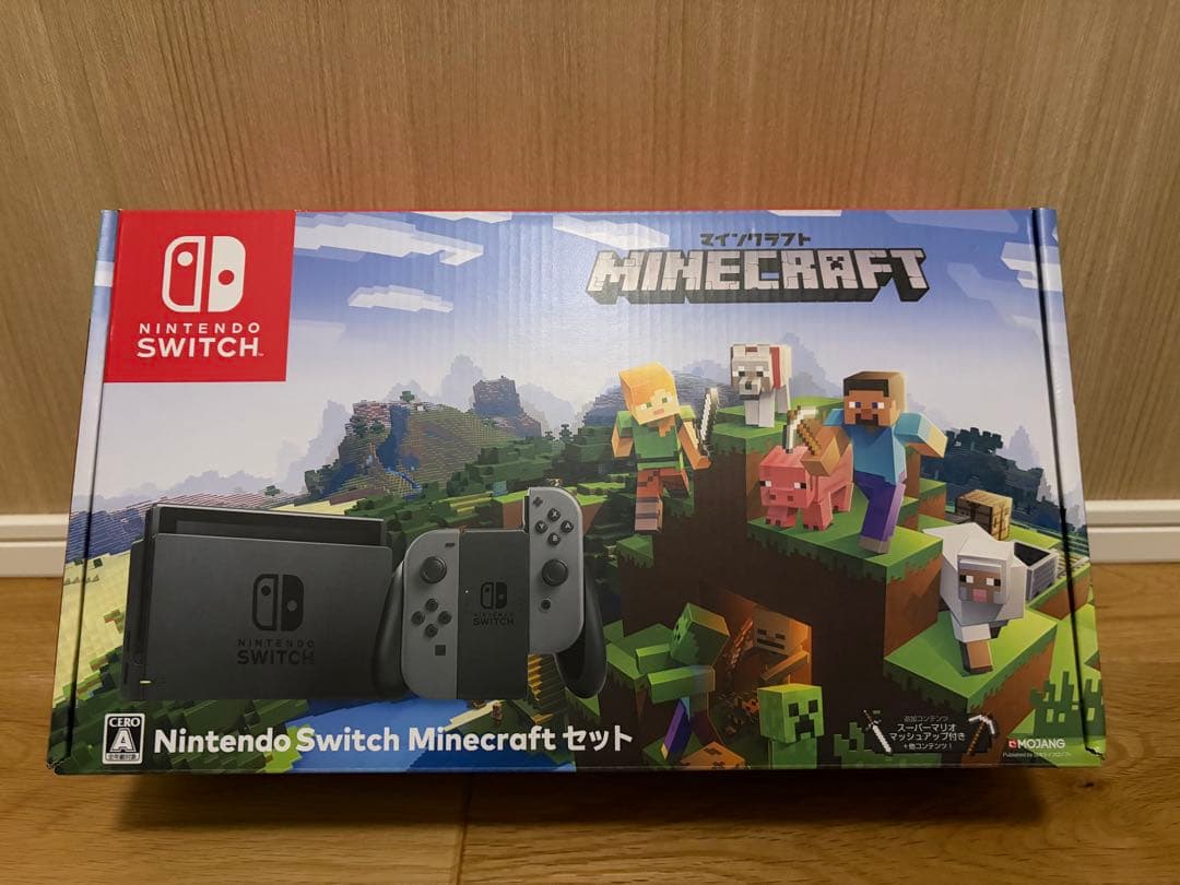 Nintendo Switch Minecraftパッケージ　本体