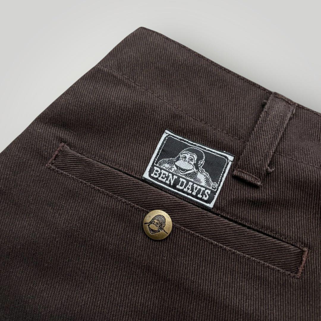 希少！USA製 ベンデイビス フリスコパンツ ブラウン W32 希少タグ 90s