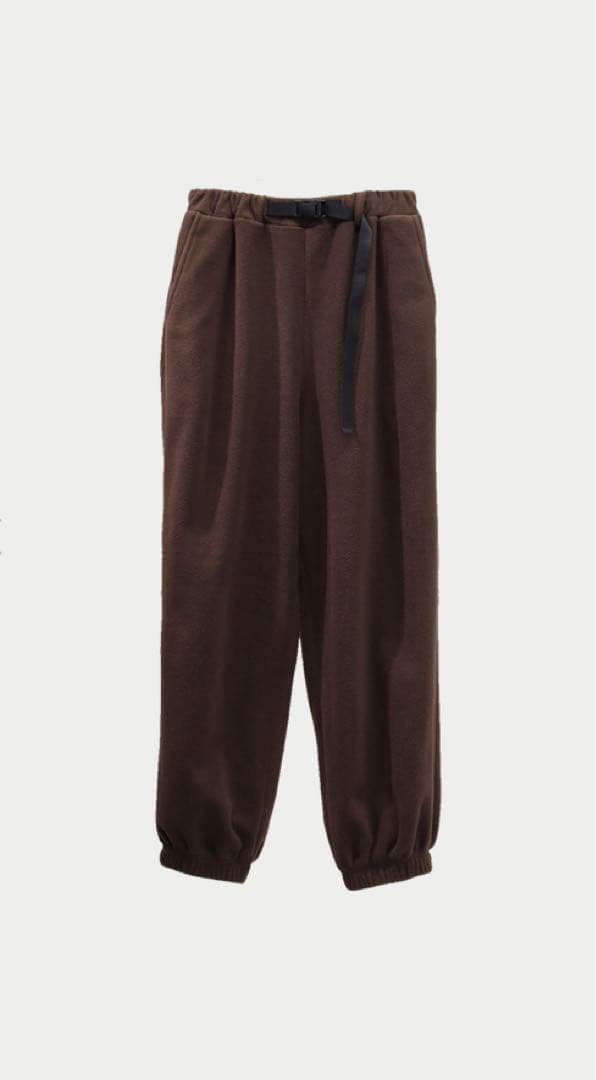 MACHATT フリースパンツ　ブラウン