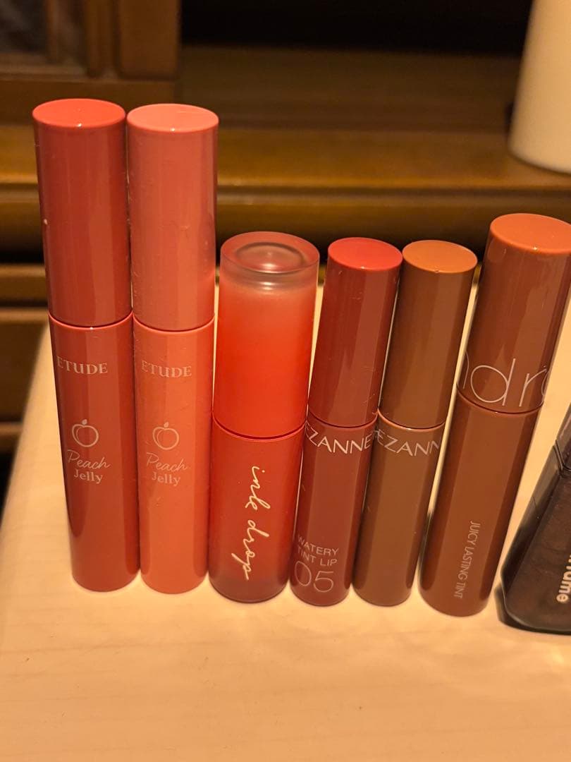 リップセットロムアンド,セザンヌ,UZU,エチュード,リンメル,韓国リップ多数