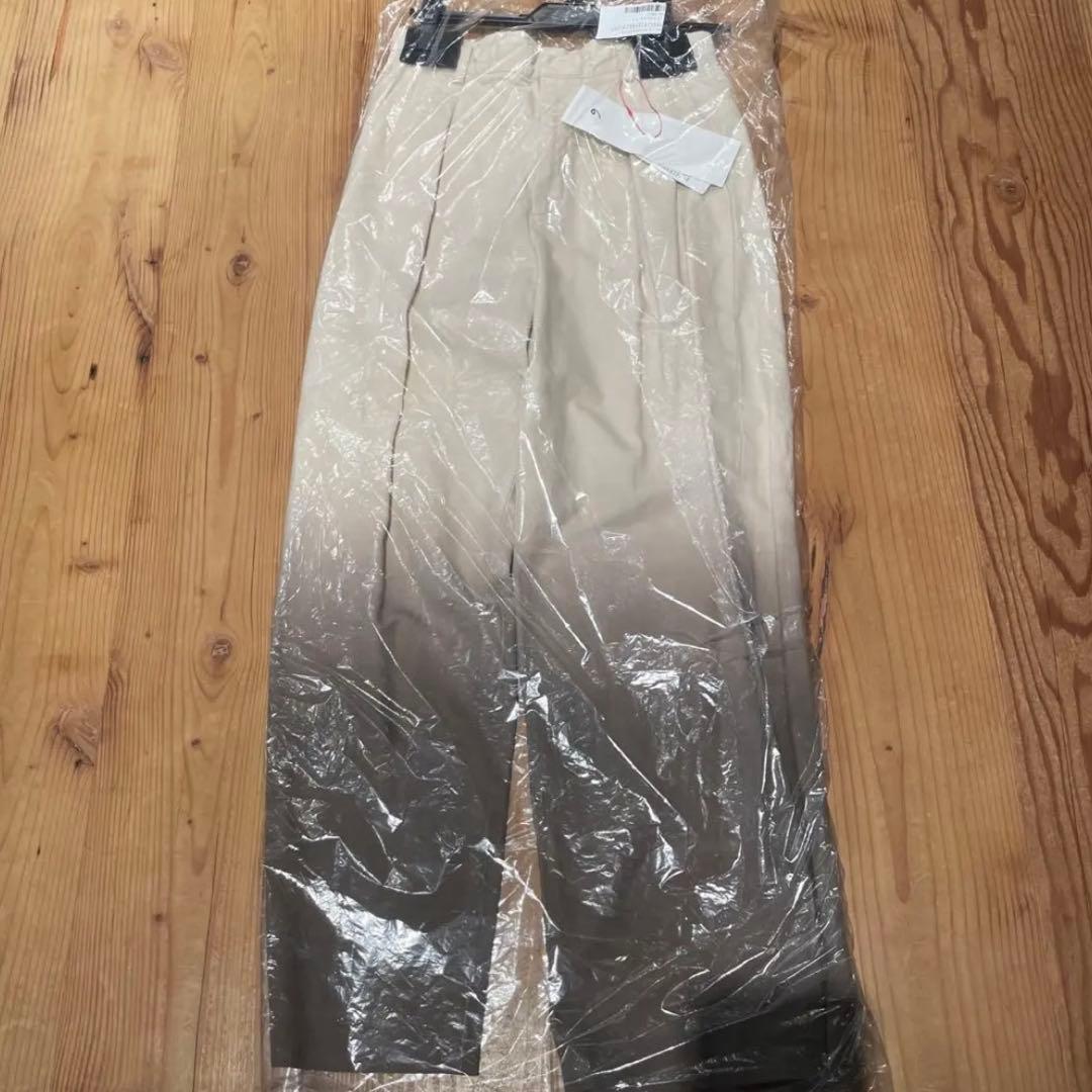 未使用 2026SS 6(ROKU) コットン ダイ パンツ
