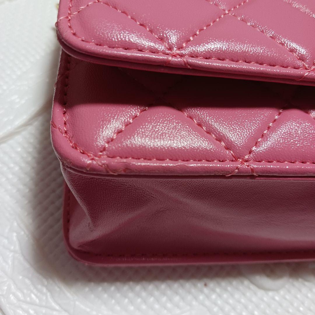 シャネル　ノベルティショルダーバッグ　ピンク