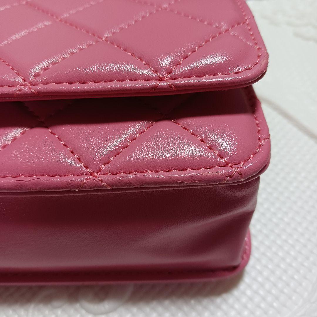 シャネル　ノベルティショルダーバッグ　ピンク