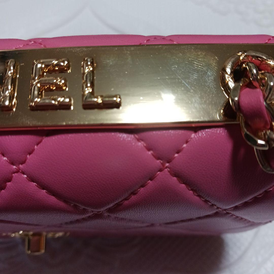 シャネル　ノベルティショルダーバッグ　ピンク