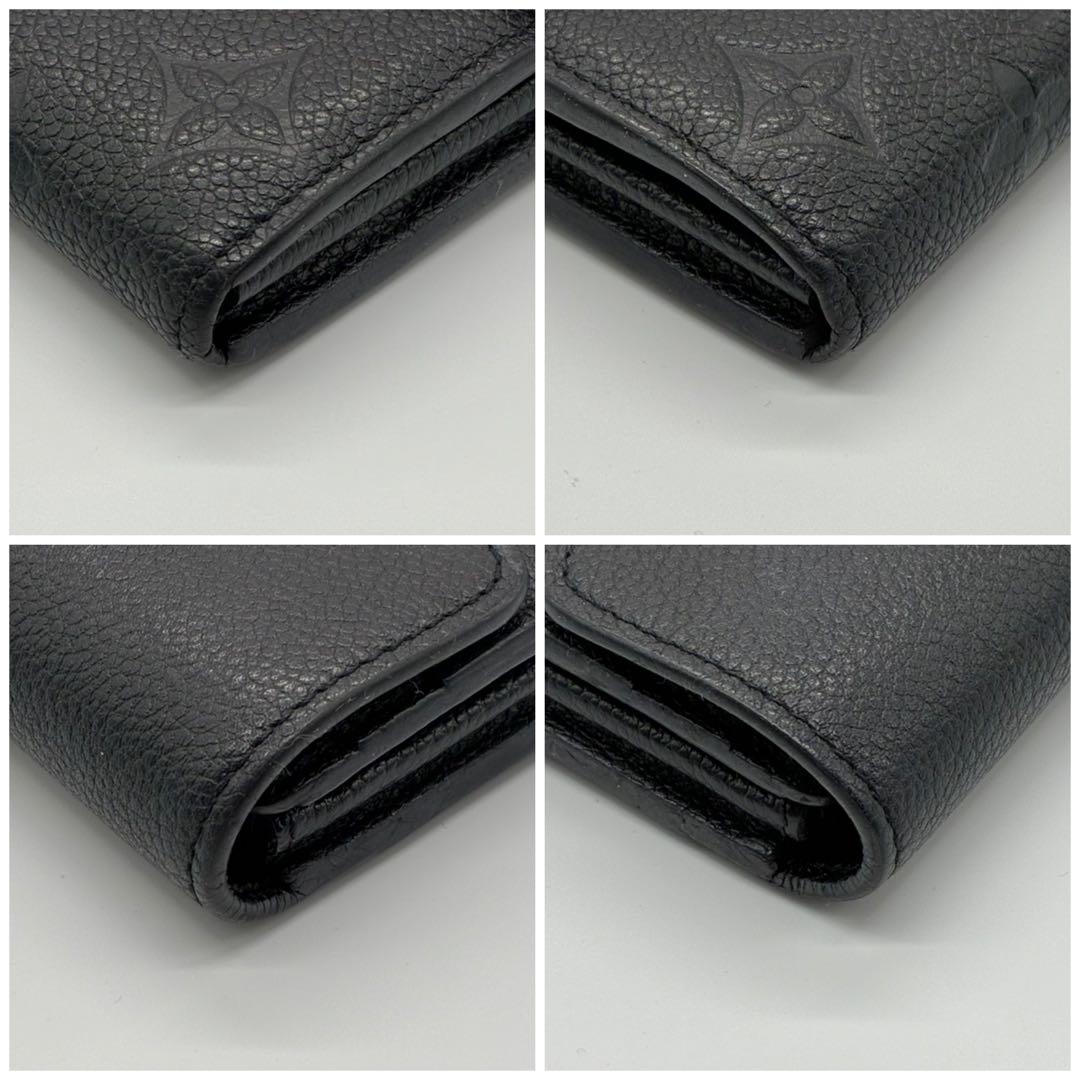 ルイヴィトン アンプラント ポルトフォイユ サラ ノワール