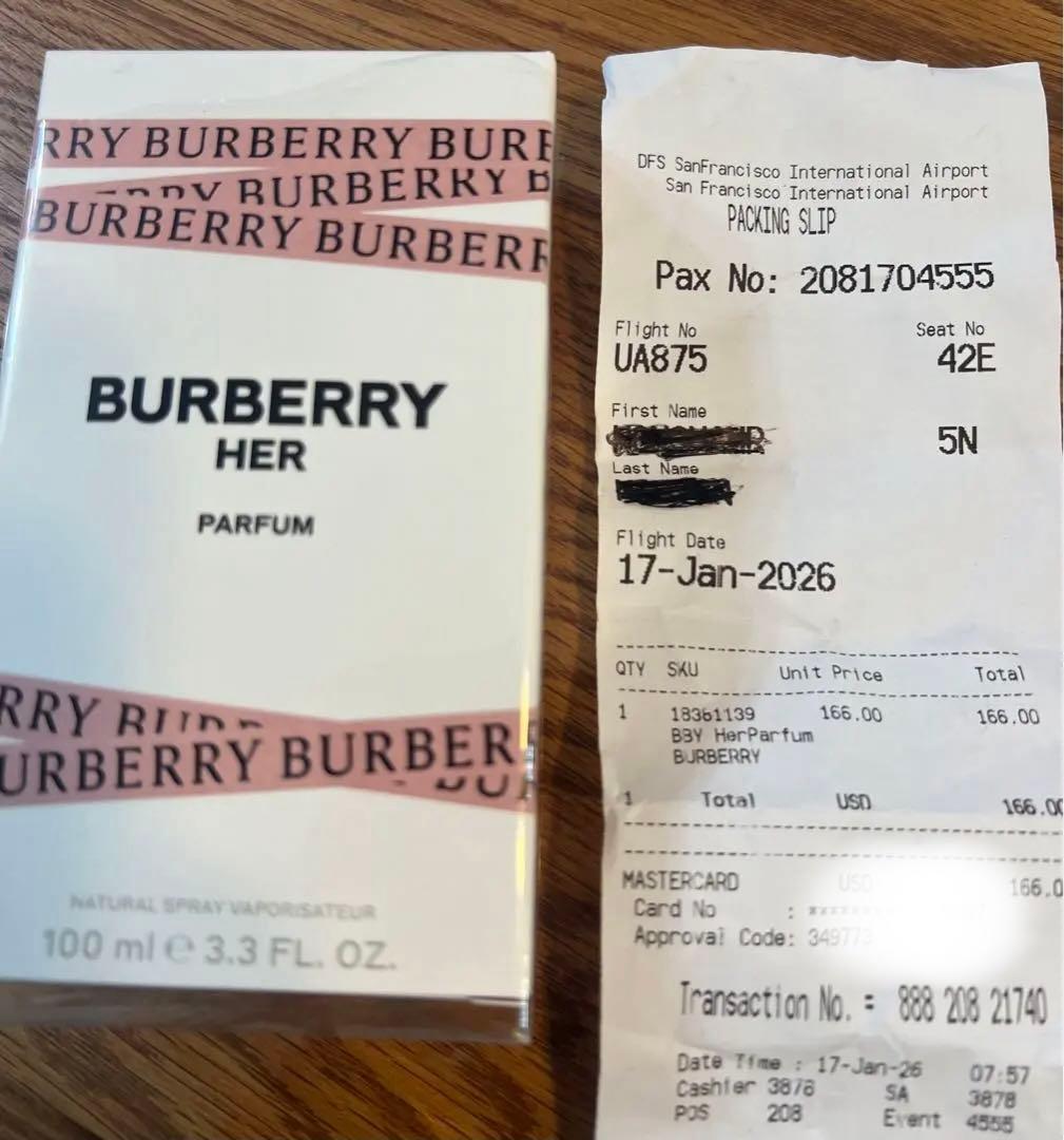 BURBERRY 香水100ml