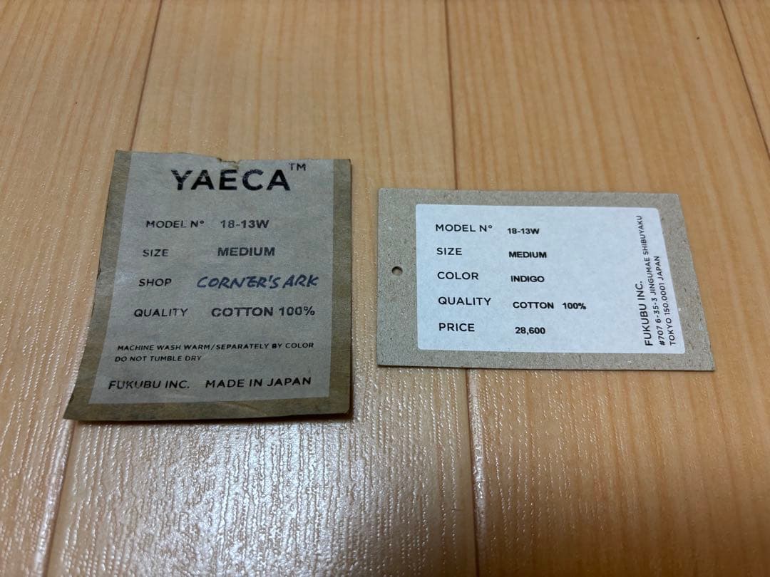 YAECA デニムジャケット 18-13W