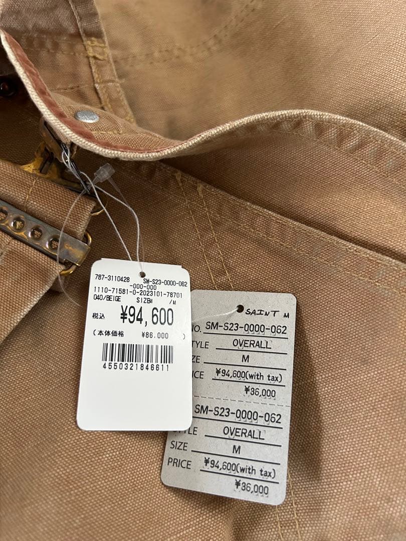SAINT MICHAEL/セント マイケル/OVERALL オーバーオール