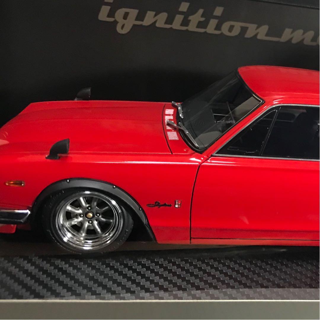 イグニッションモデル 1/18 スカイライン 2000 GT-R 難有り