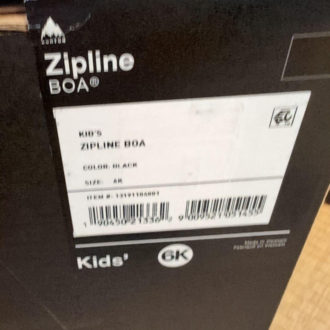 Burton Kids Zipline Boa スノーボードブーツ 24cm