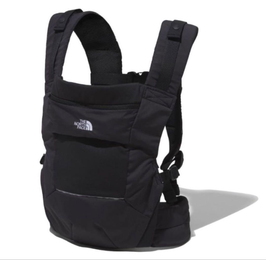 ノースフェイス ベビーコンパクトキャリア 抱っこひも NMB82150 黒 中古