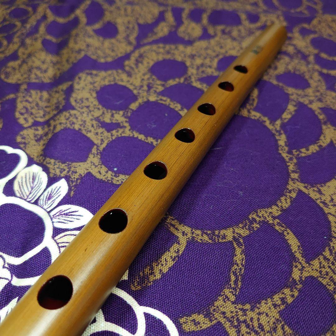 篠笛 五本調子 古典調　燻煙
