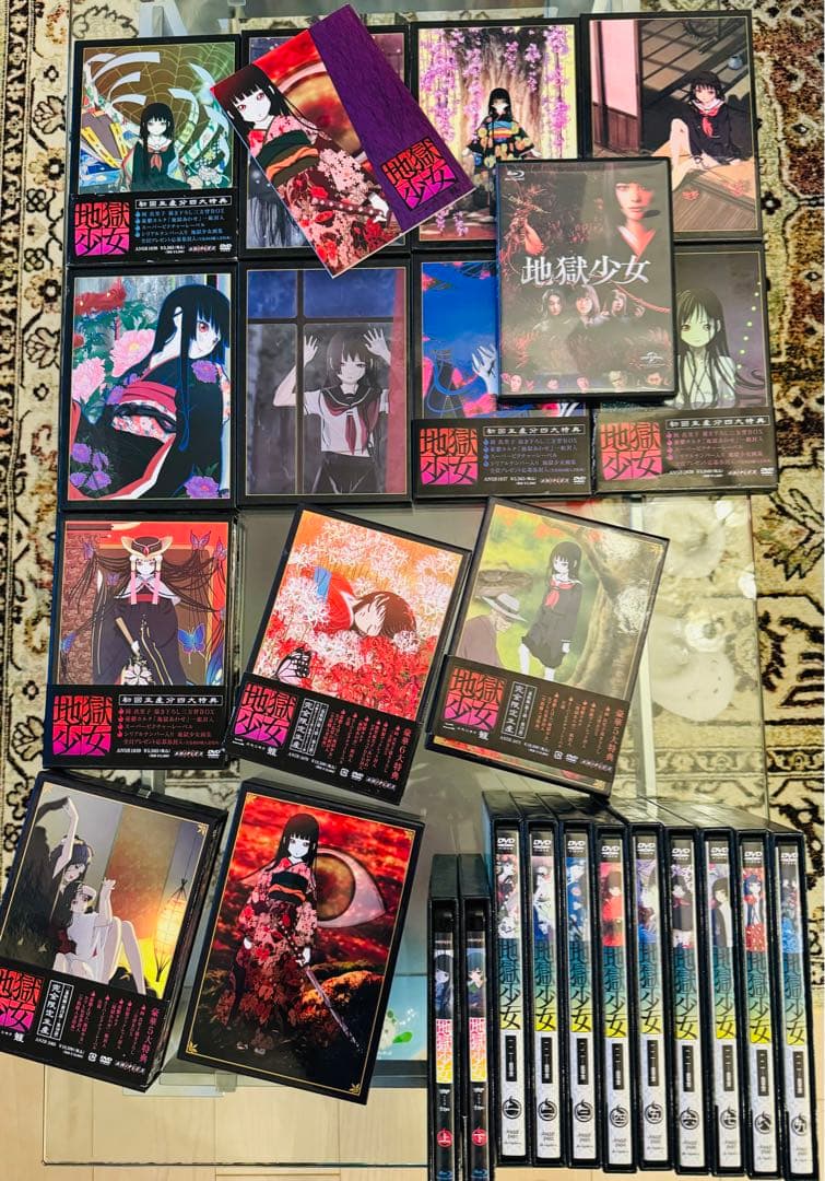 【DVD BD】地獄少女 1〜4期 全巻 +実写映画 フルセット 【格安】