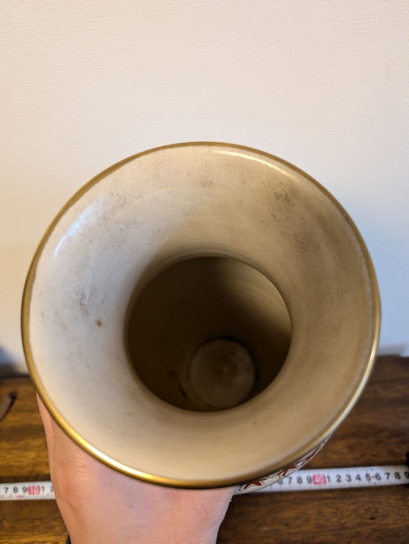 薩摩焼　寿官　沈寿官　大花瓶　古作　骨董　陶芸