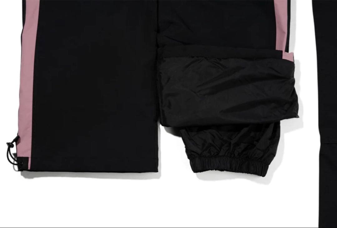 BSRabbit ジャケット パンツ セットアップ M ブラック/ピンク