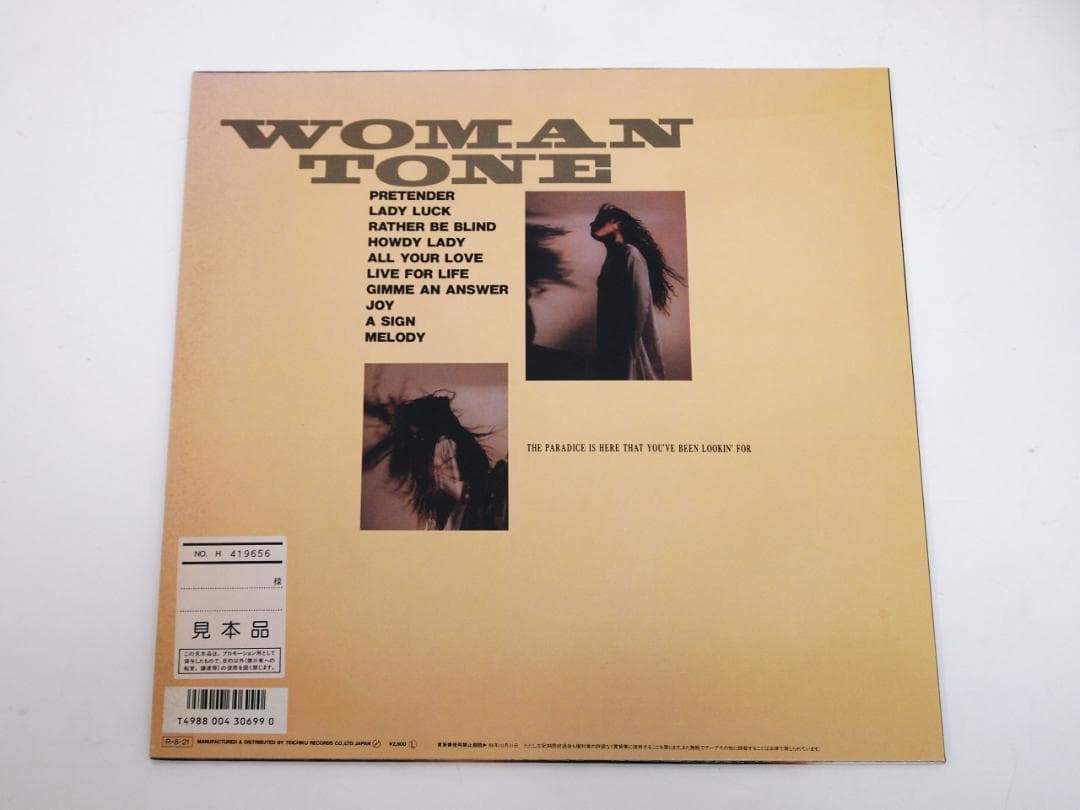 見本盤・プロモ・非売品 山根麻衣 WOMAN TONE MAI YAMANE