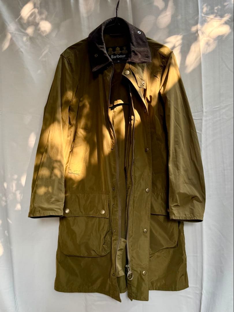 Barbour モッズコート サイズ38 オリーブ