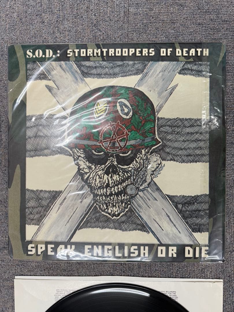 S.O.D. Speak English or Die レコード