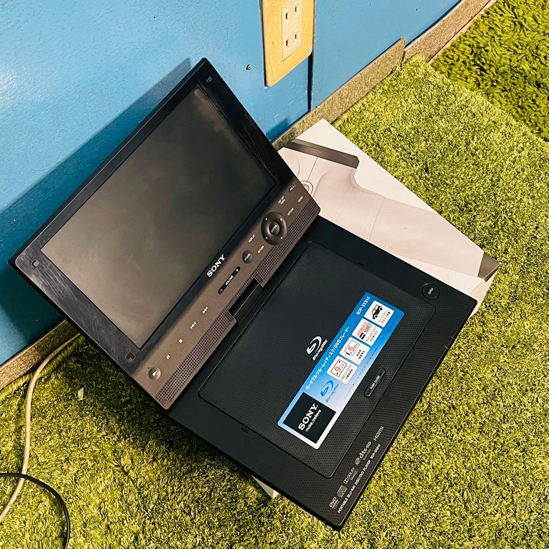 SONY ポータブルブルーレイ/DVDプレーヤー BDP-SX910動作品