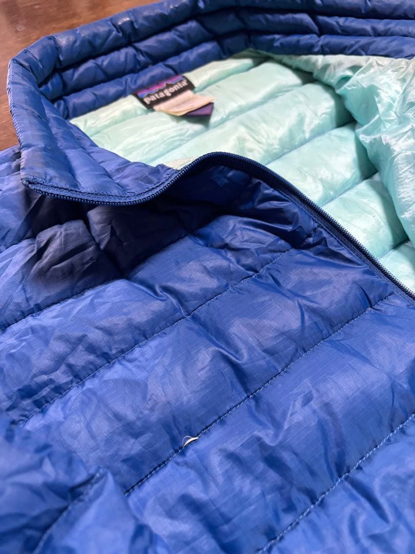 patagonia パタゴニア ハーフジップ プルオーバー ダウンセーター　M