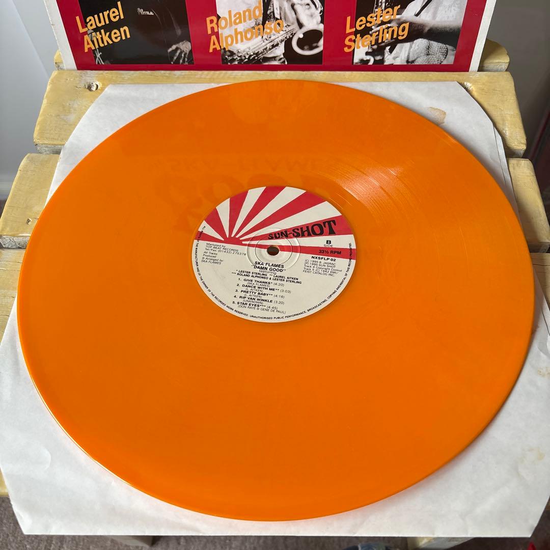 Ska Flames Damn Good レコード　LP リミテッドエディション