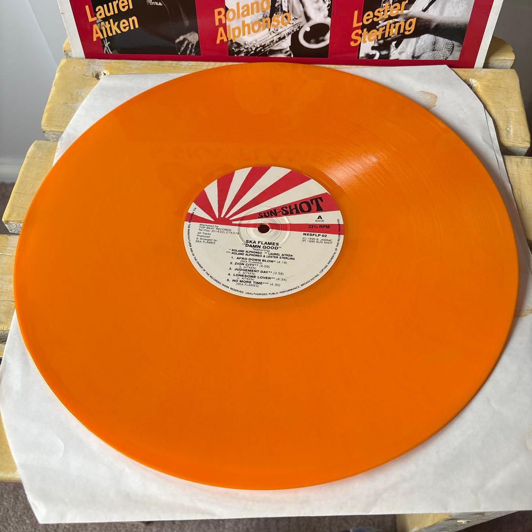 Ska Flames Damn Good レコード　LP リミテッドエディション