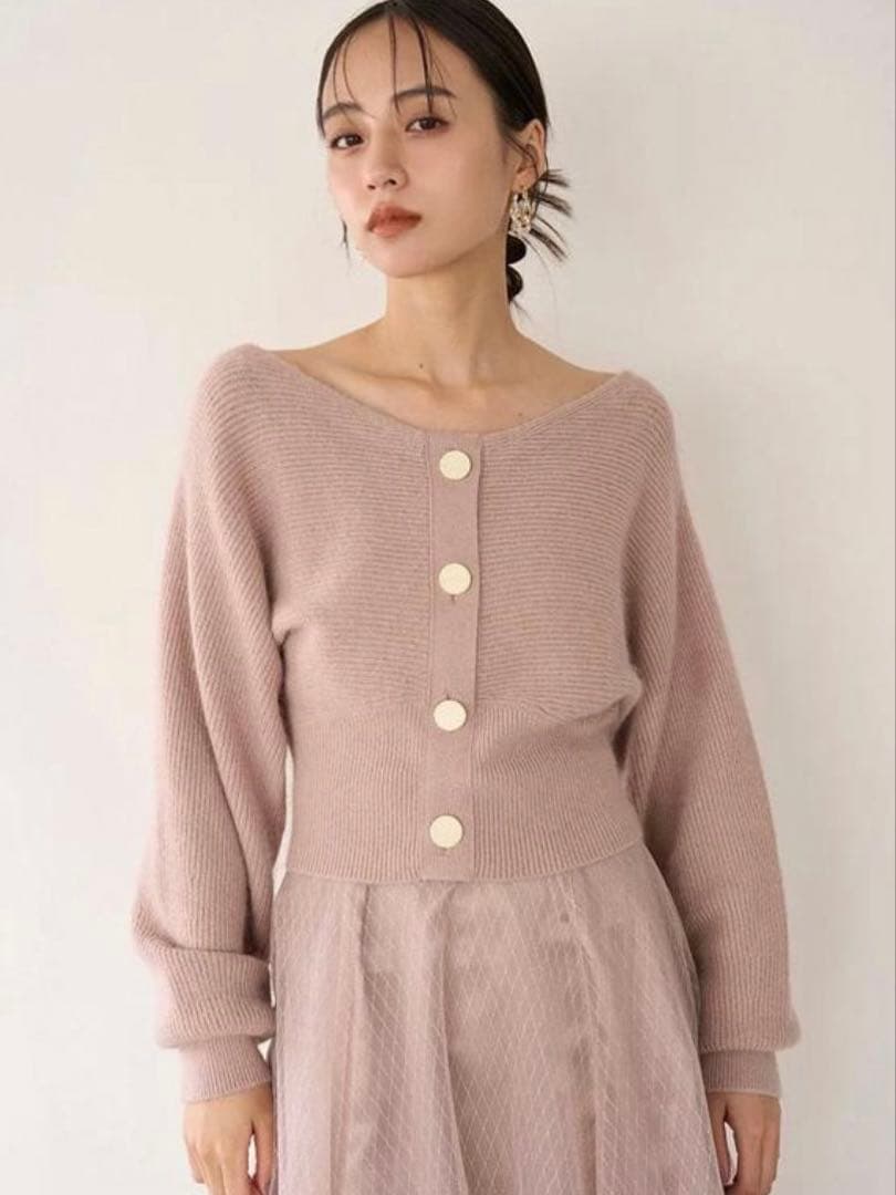 （美品）スナイデル♡カーデ×チュールスカートセット