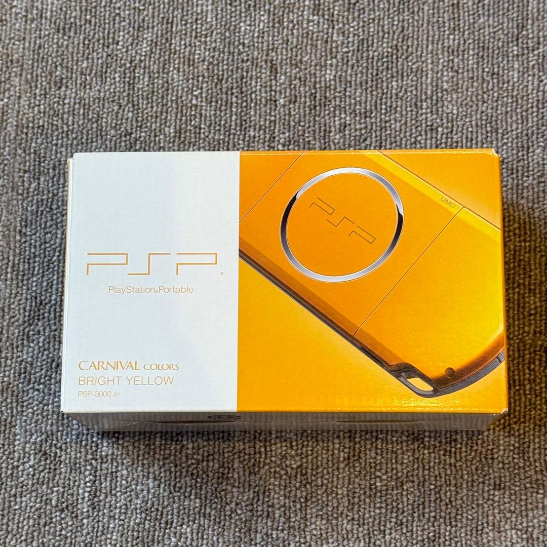 PSP-3000 イエロー 箱付き