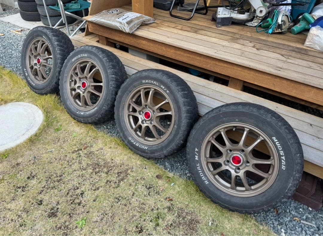 MUDSTAR RADIAL M/T 15インチ1本195\65R15①