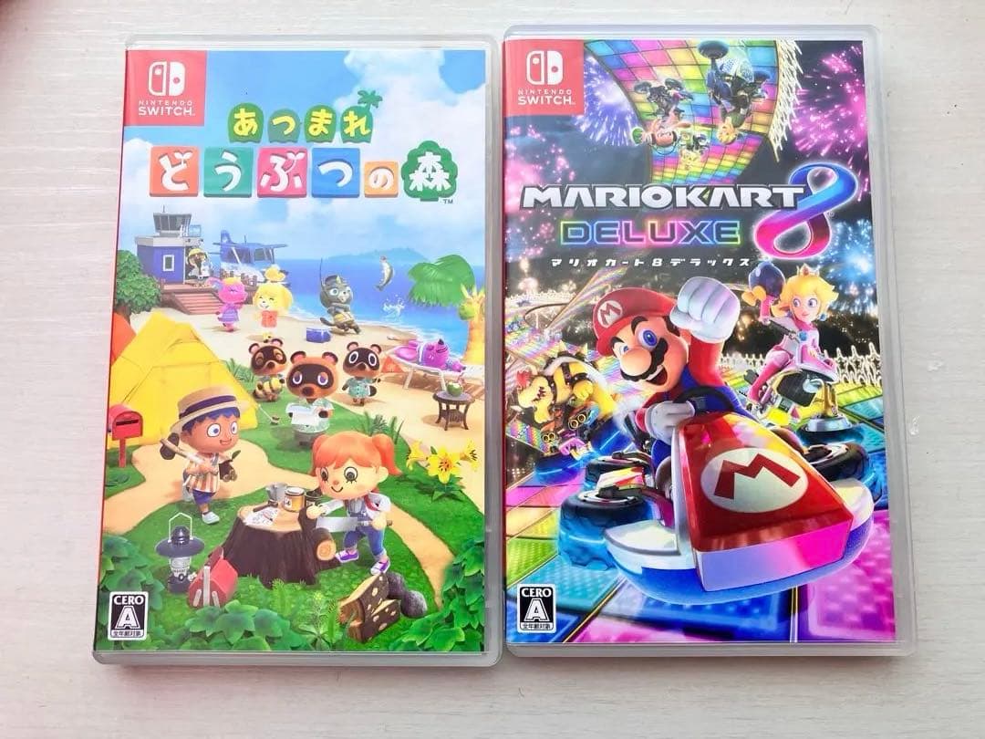 あつまれ どうぶつの森 & マリオカート8 デラックス セット