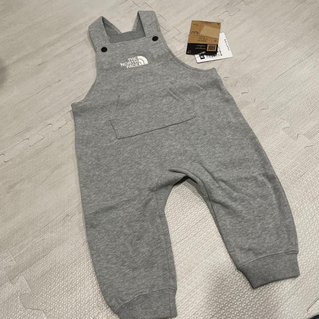 【pooh】THE NORTH FACE スウェットオーバーオールセット