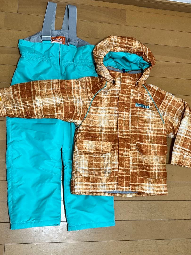 美品 ジュニア用スキー&ウェアフルセット身長85〜120cmくらいのお子様向け