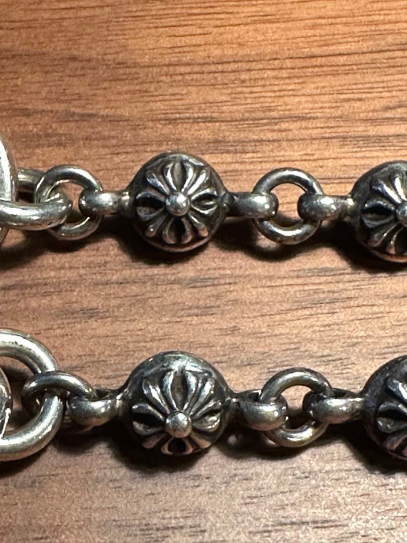 クロムハーツ　クロスボール　ウォレットチェーン　　2クリップ