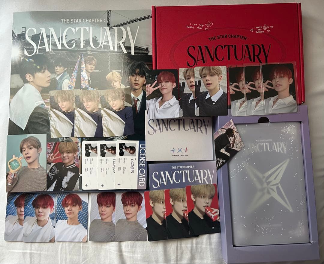 TXT SANCTUARY トレカ ヨンジュン ジャケット カセット