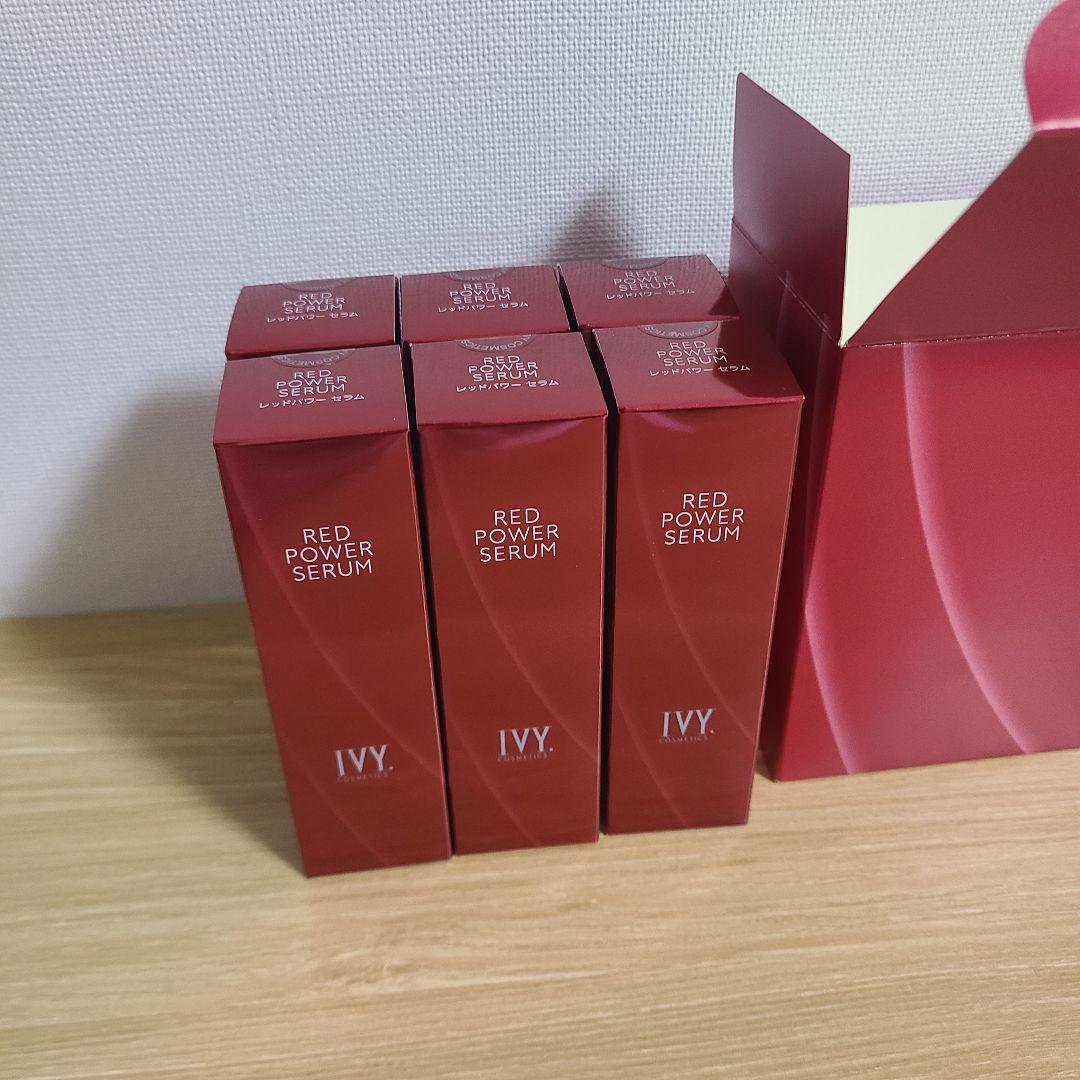 6本　アイビー化粧品 レッドパワーセラム　美容液