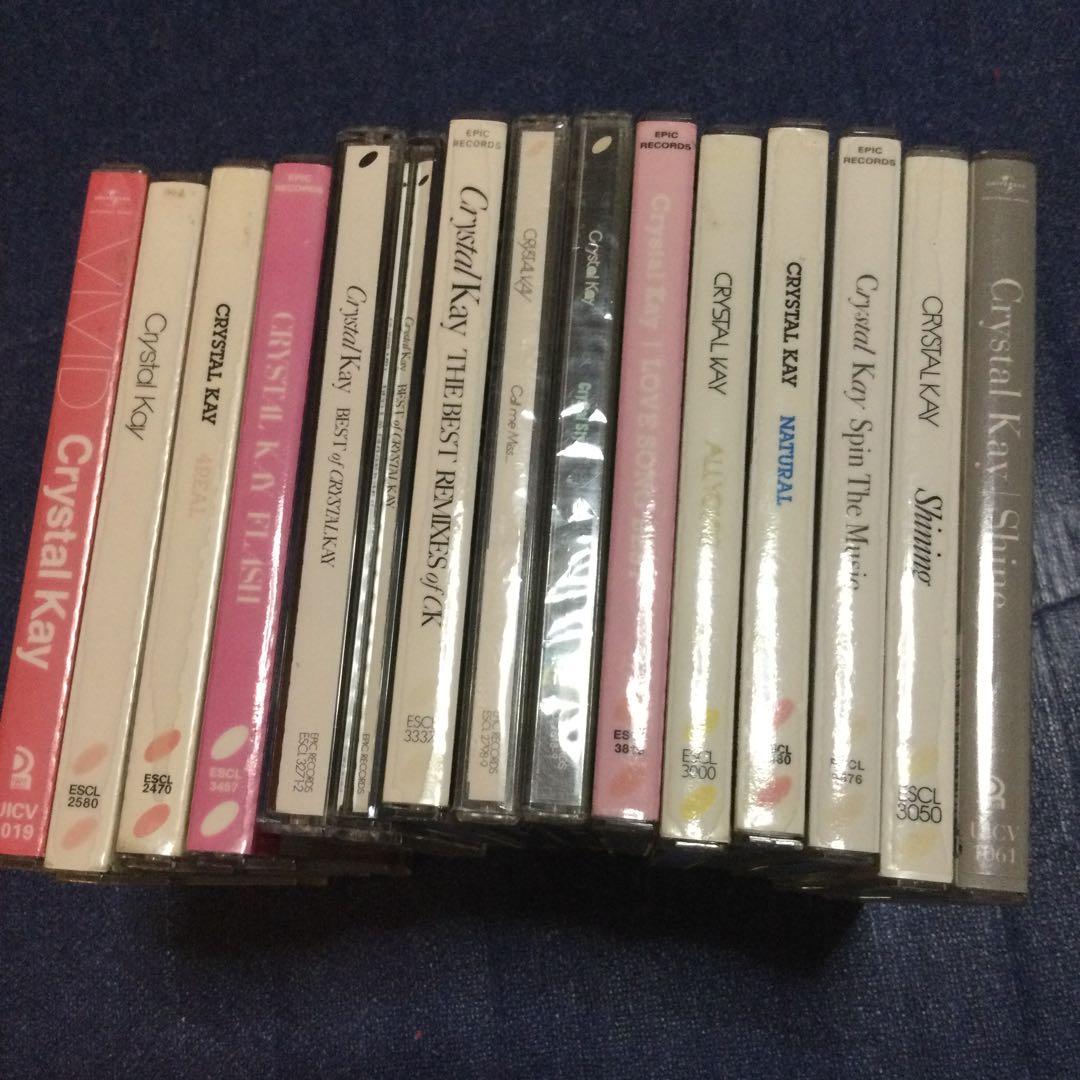 クリスタルケイ　ベスト　アルバム　まとめcrystal kay CD 邦楽DVD