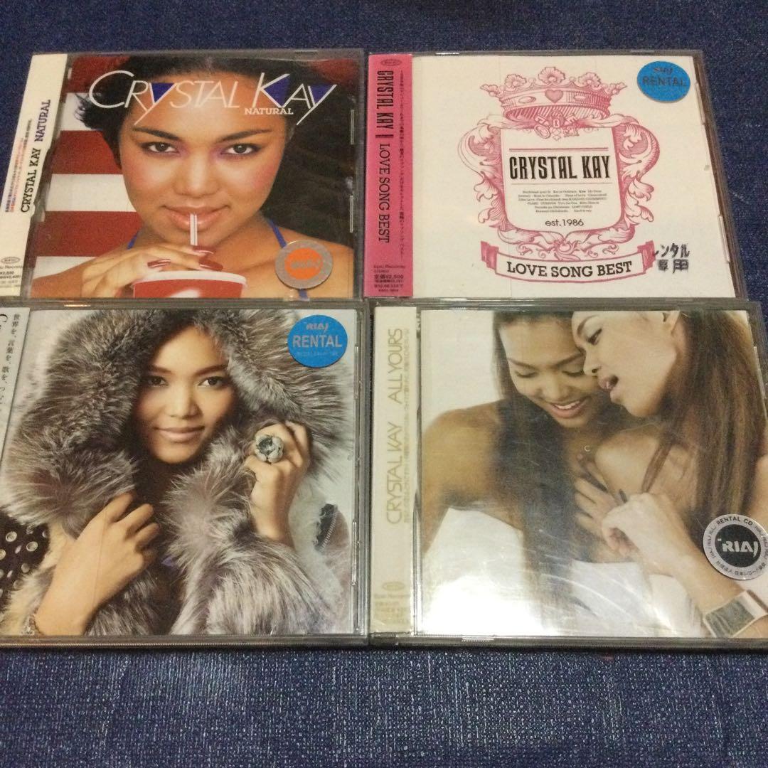 クリスタルケイ　ベスト　アルバム　まとめcrystal kay CD 邦楽DVD