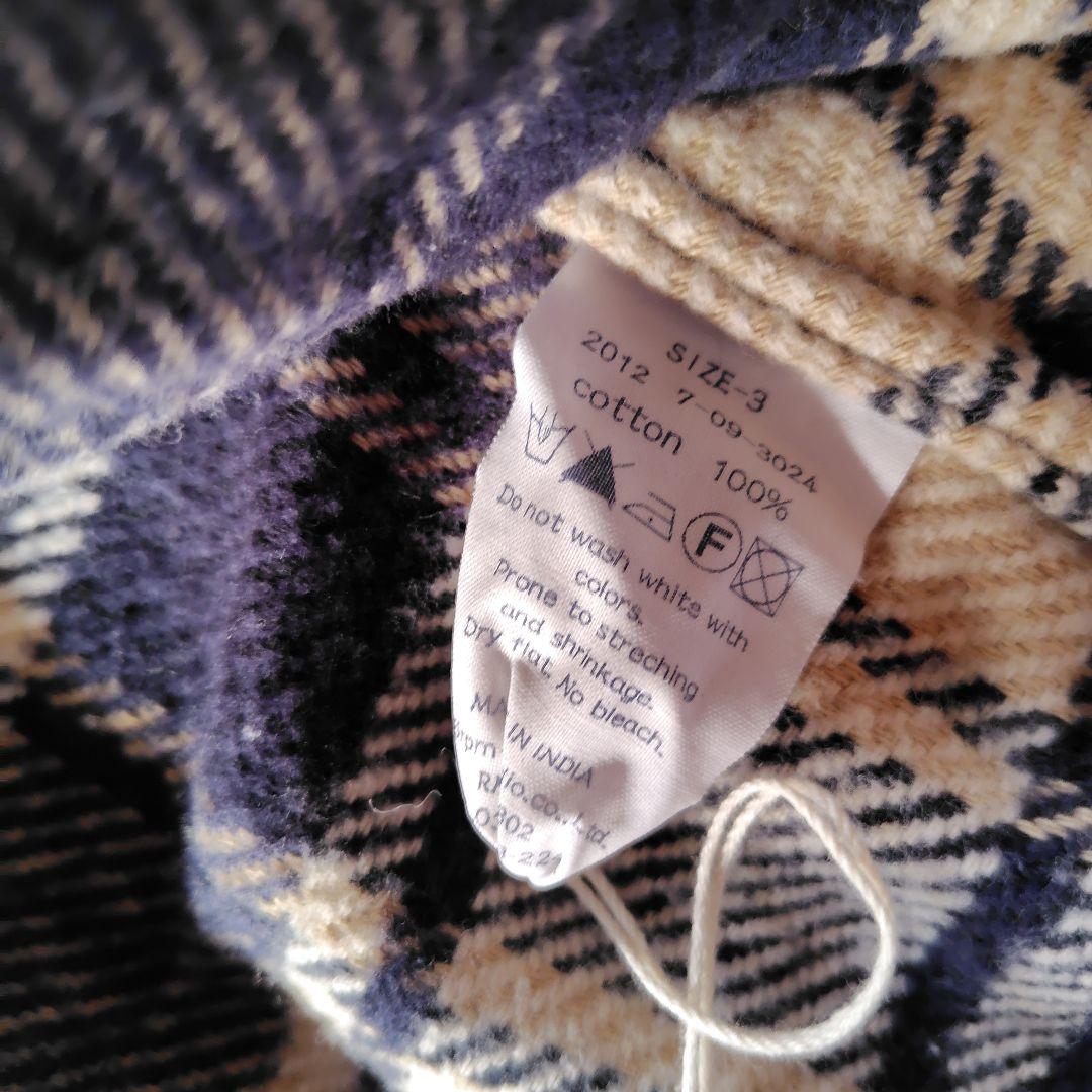 タグ付き　45r ローブシャツ