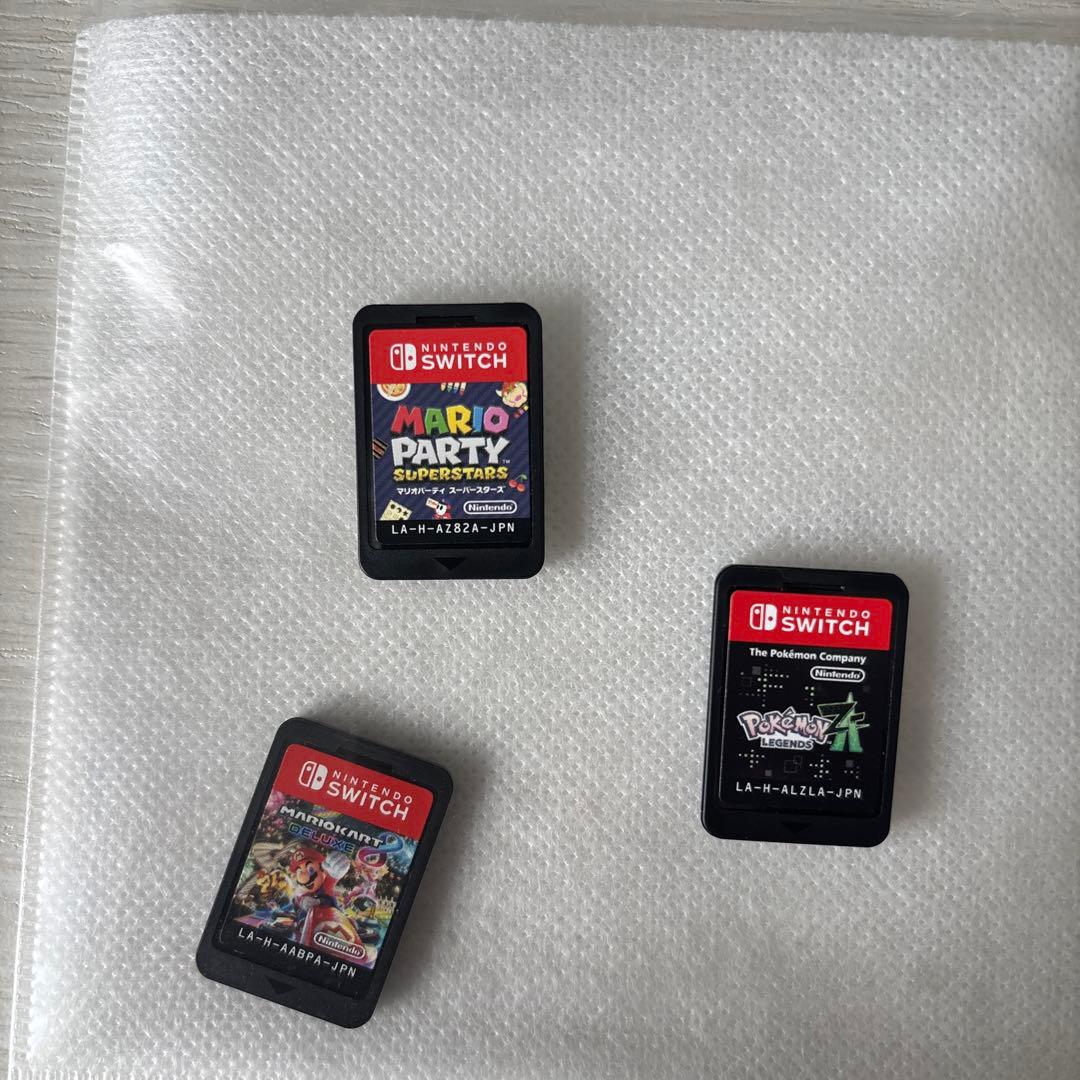 Switchソフトまとめ【ポケモンZA、マリオパーティ、マリオカート8】