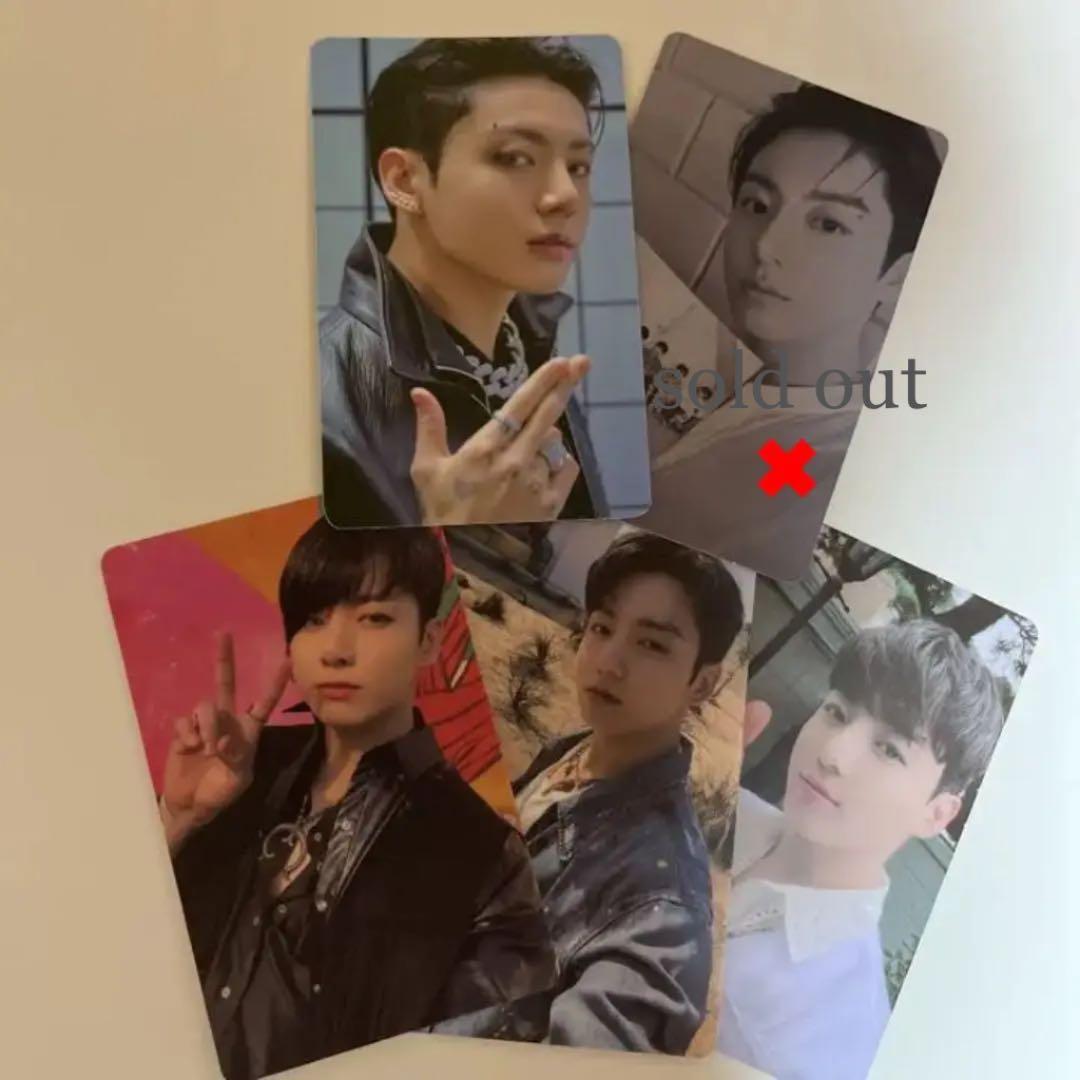 ジョングク トレカ Proof ＆ butter ラキドロ グク ４枚 セット