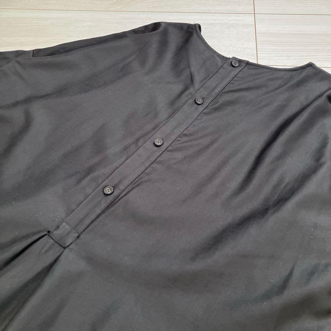 コンジェペイエ アデュートリテス 丸襟 Aライン フレア ロング ワンピース